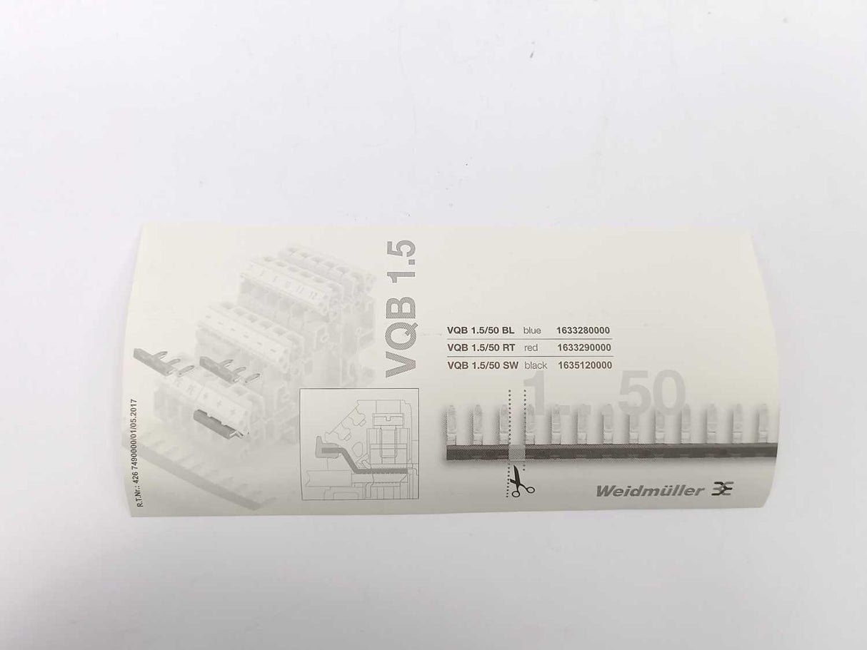 WEIDMULLER DLD 2.5 DB Initiator/actuator terminal 50 pcs.