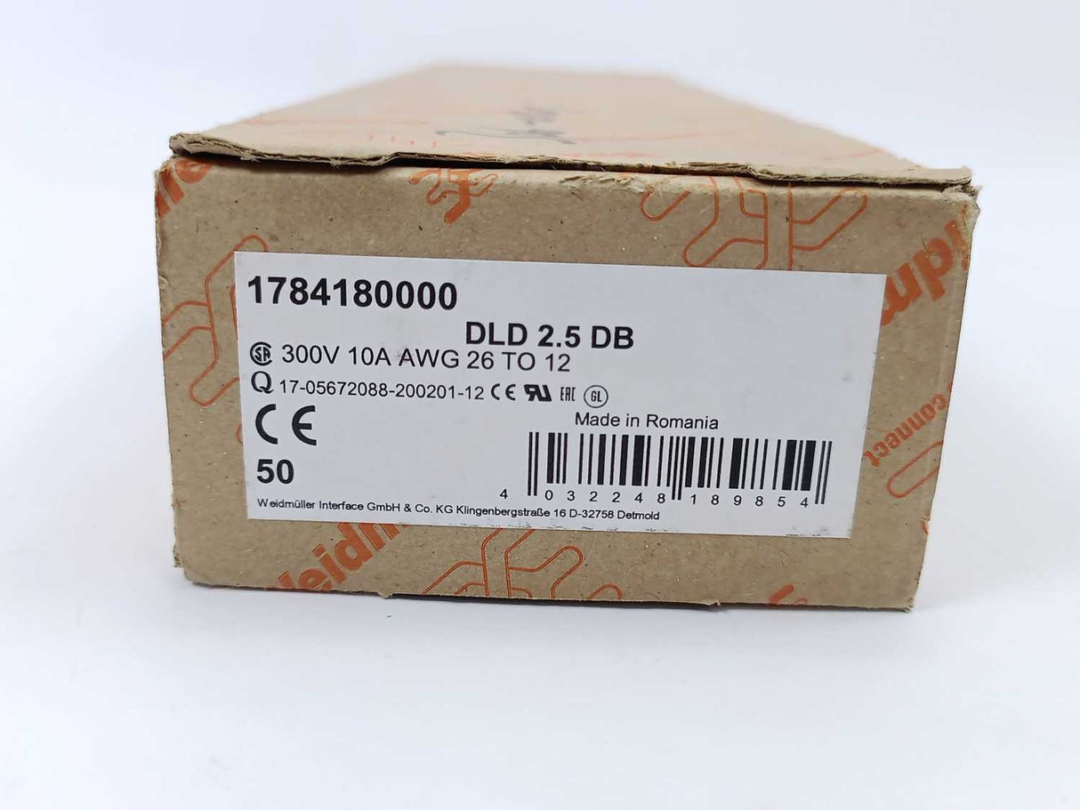 WEIDMULLER DLD 2.5 DB Initiator/actuator terminal 50 pcs.