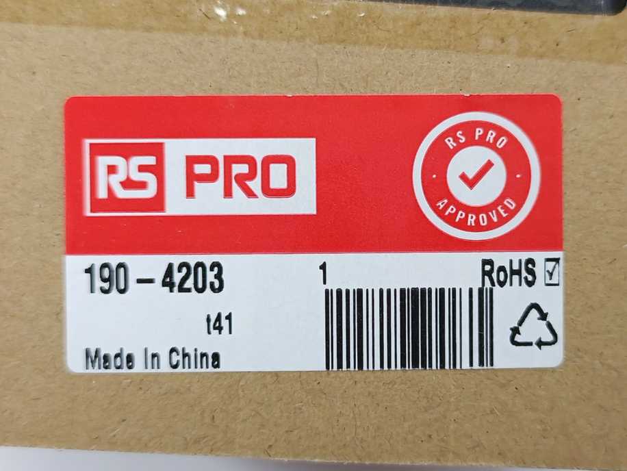 RS Pro 1904203 Input 100-240v~Output 24v=4200mA 190 4203