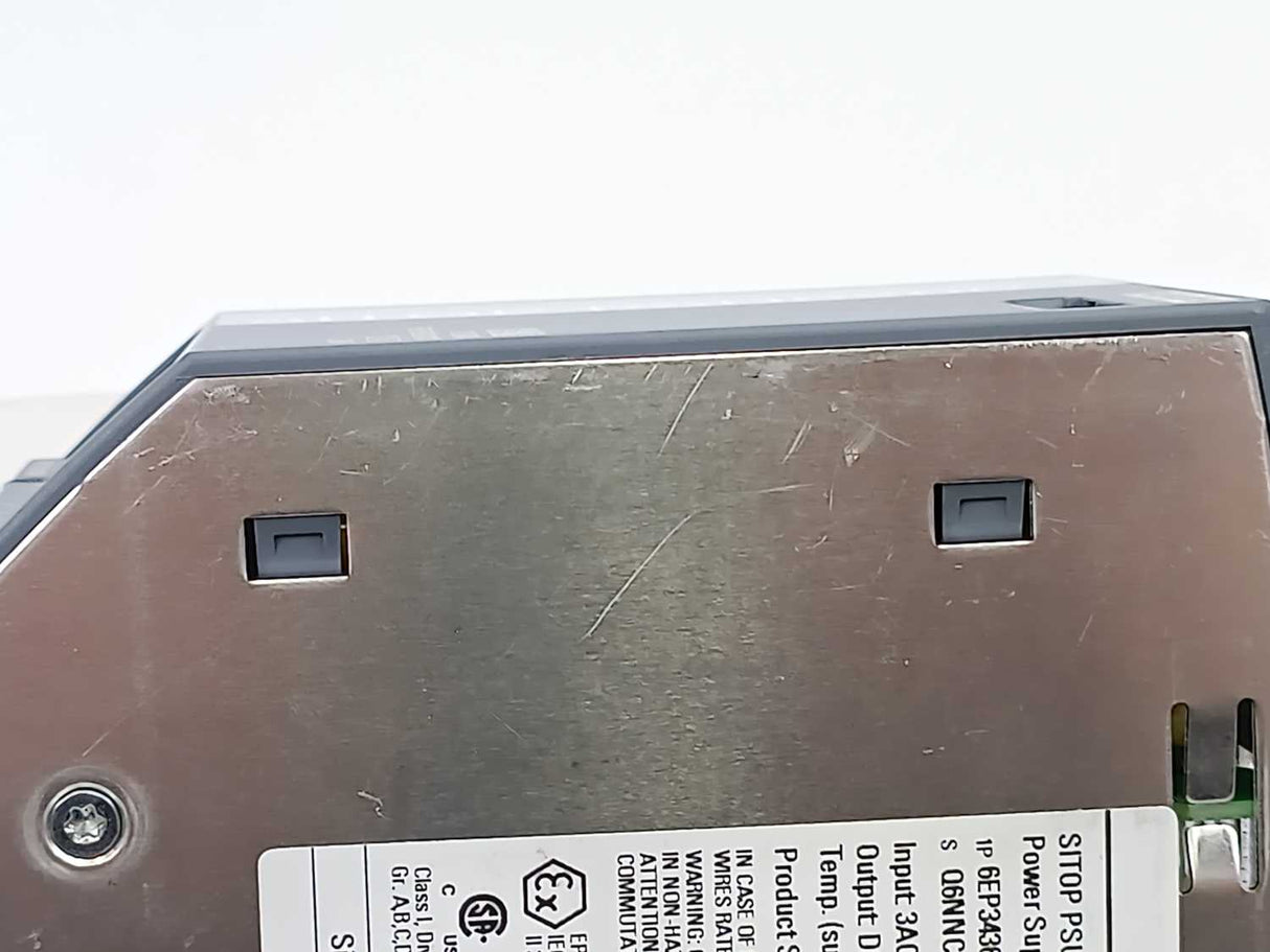 Siemens 6EP3436-8SB00-0AY0 Power Supply 24V 20A