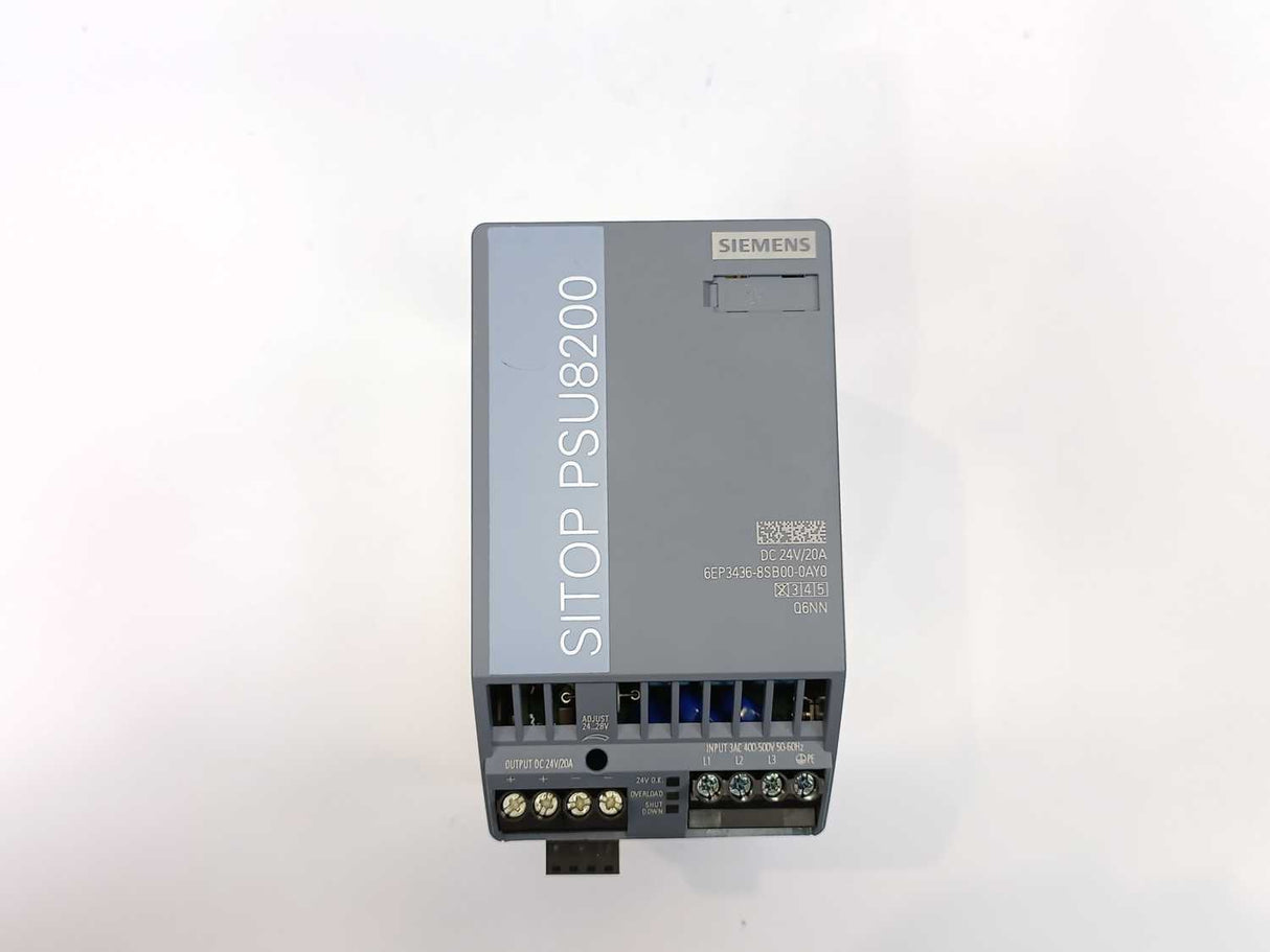 Siemens 6EP3436-8SB00-0AY0 Power Supply 24V 20A