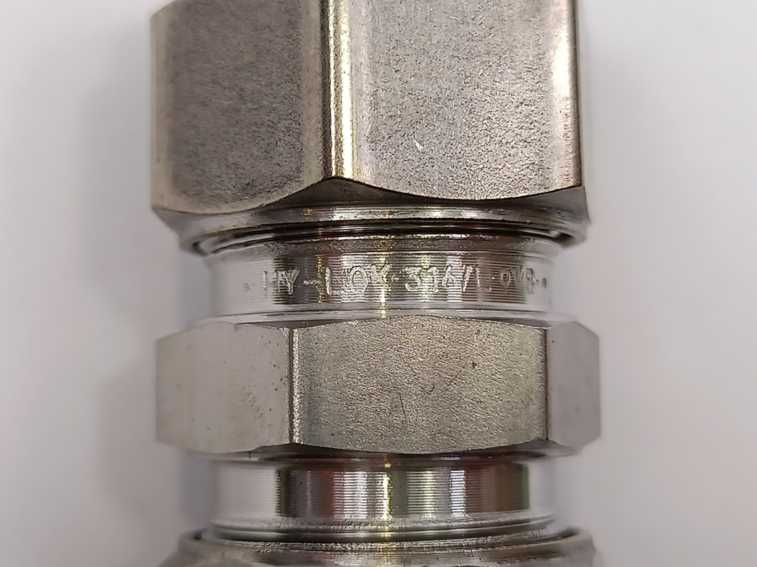 Hy-Lok 316/L 16M Union Straight 16mm 4 Pcs. Batch