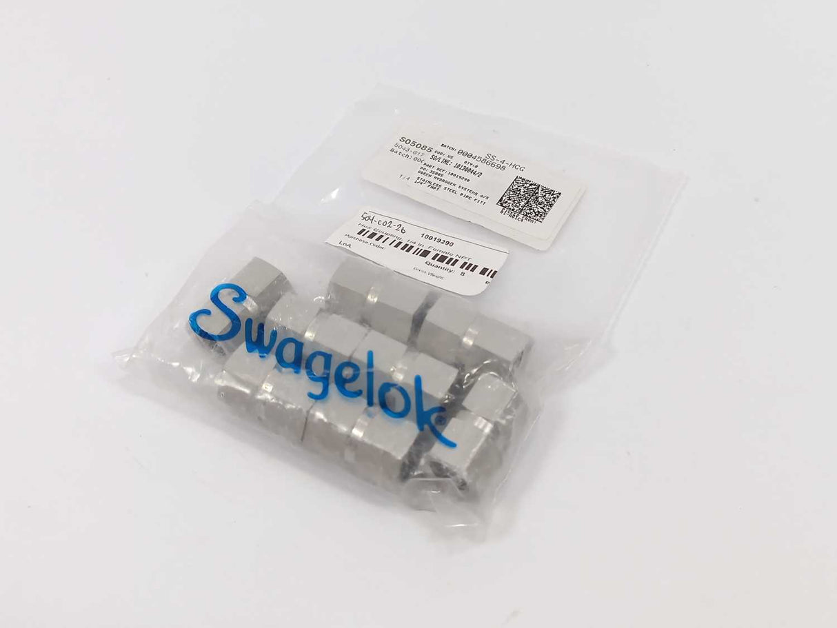 Swagelok SS-4-HCG HEX Coupling 1/4 in. Female NPT 8 Pcs. Batch