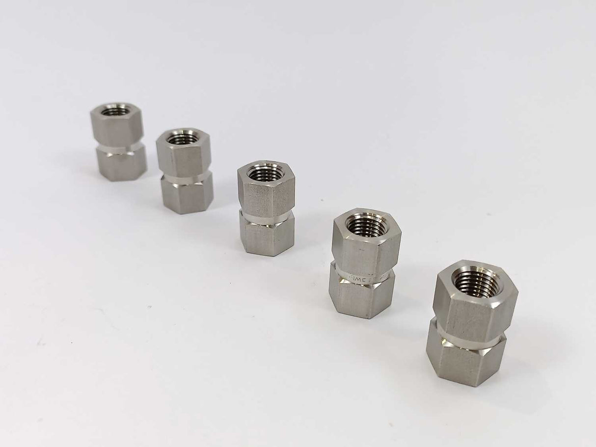 Swagelok SS-4-HCG HEX Coupling 1/4 in. Female NPT 5 Pcs. Batch