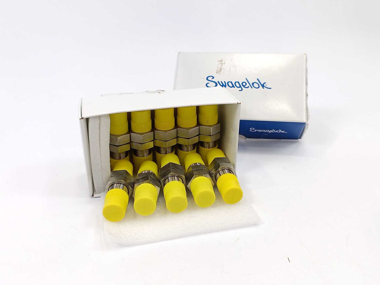 Swagelok SS-4-VCO-61 Bulkhead Union 1/4 in. VCO Fitting 10 Pcs.