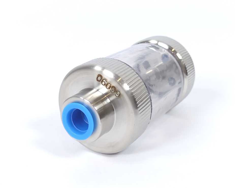 Classic Filters DG111.221 Drain Vessel 1/4" NPT, Pyrex, Viton Max Temp 100C