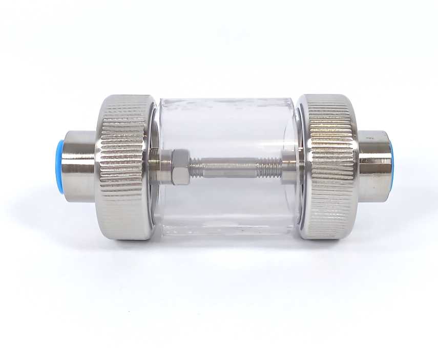 Classic Filters DG111.221 Drain Vessel 1/4" NPT, Pyrex, Viton Max Temp 100C