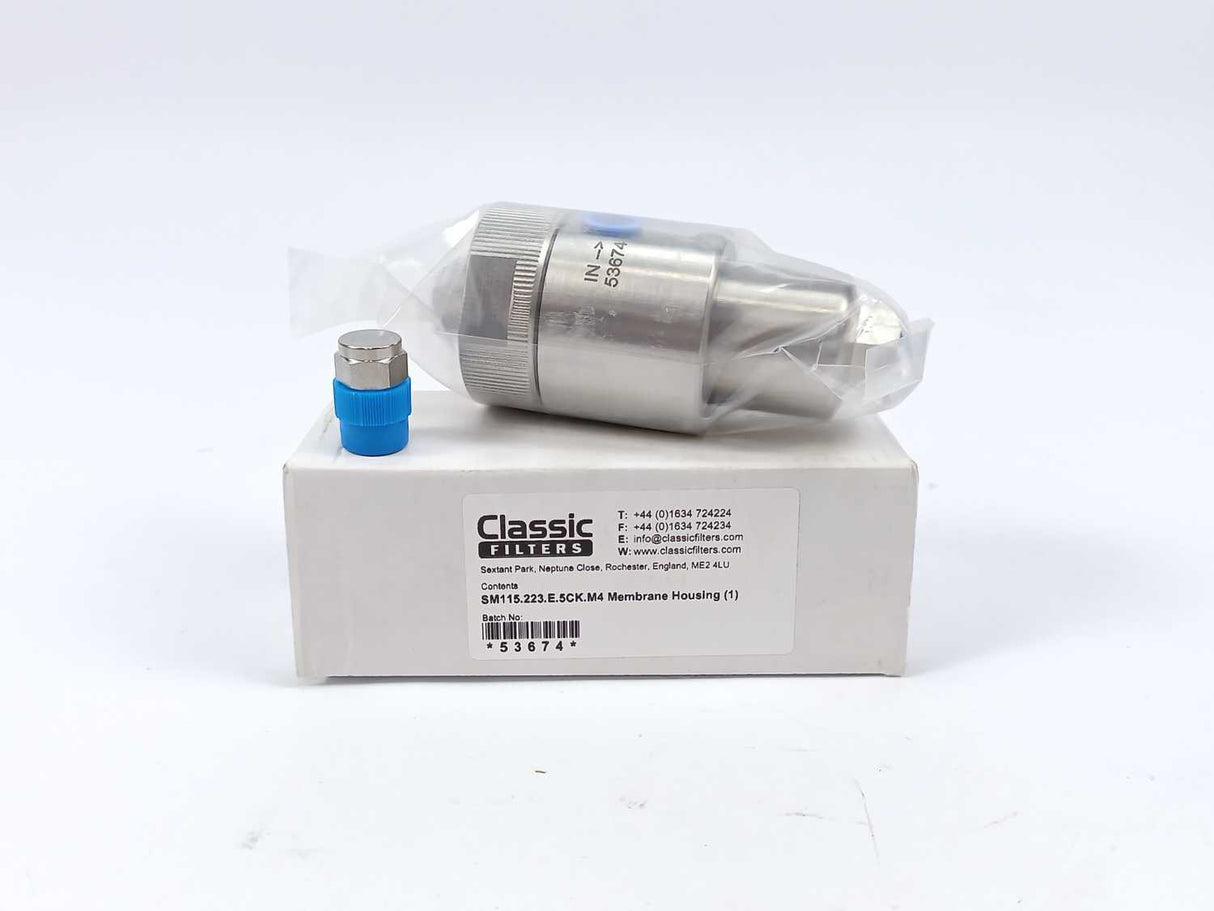 Classic Filters SM115.223.E.5CK.M4 Membrane Housing 100Bar