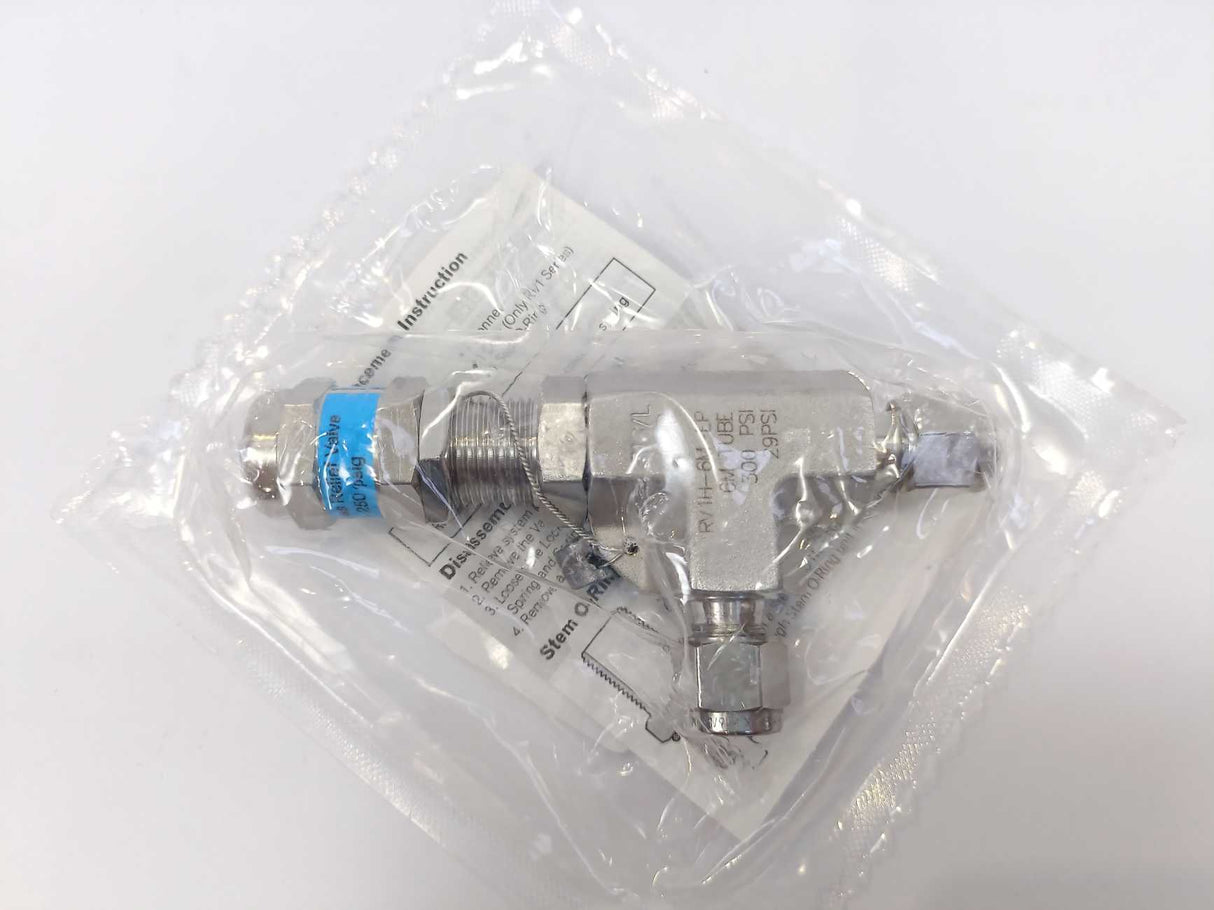 Hy-Lok RV1H-6M-EP 6m Tube 300 PSI 29PSI