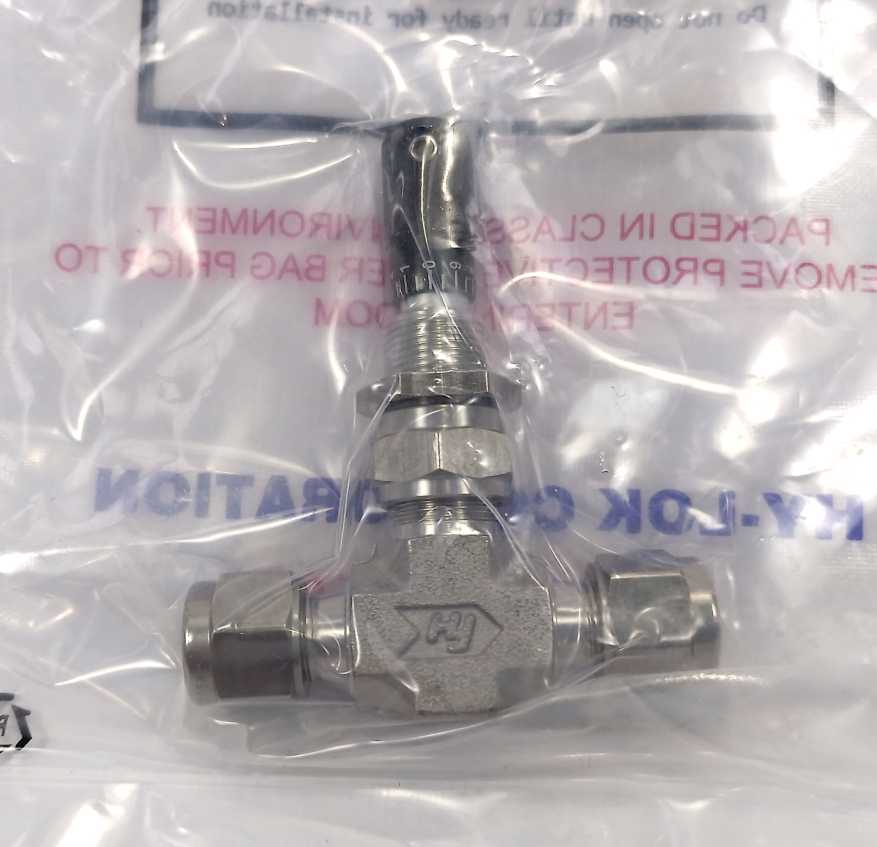 Hy-Lok MT1H-6M-3D Needle Valve Safety Sample Line X-Series