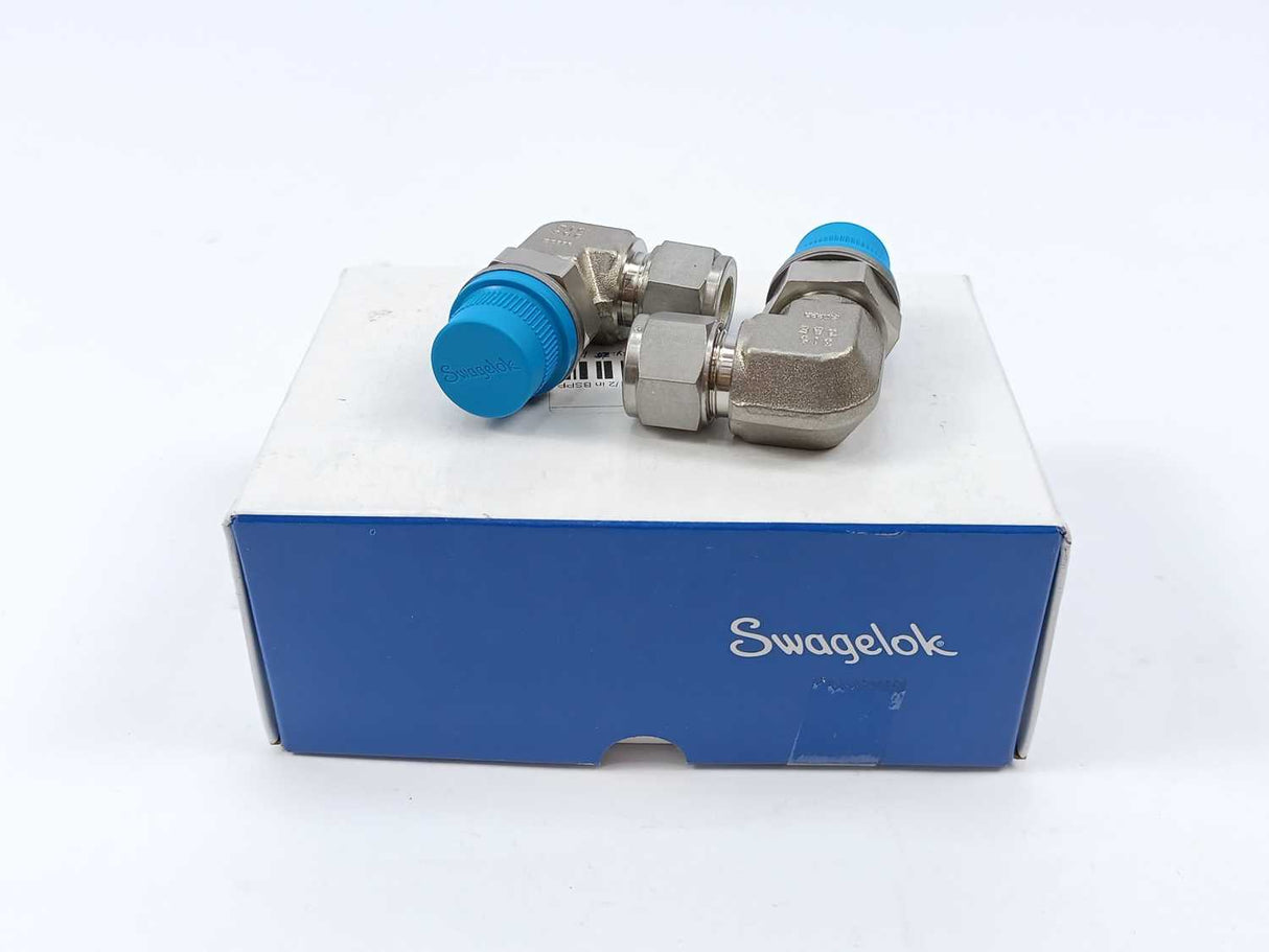 Swagelok SS-12M0-2-8PR Positionable Male Elbow, 12mm x 1/2". Batch of 10 pcs.