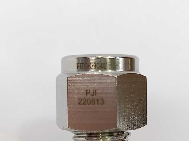 Fitok 904L-CM-FL4-RP8 Male Connector 1/4" OD x 1/2" BSPP 9 FITOK-904L 10 Pcs