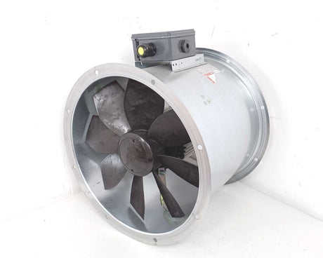 MAICO DZR 35/6 B Ex E Stahl 8118/121-804-C1587 Axial duct fan w/ Junction Box