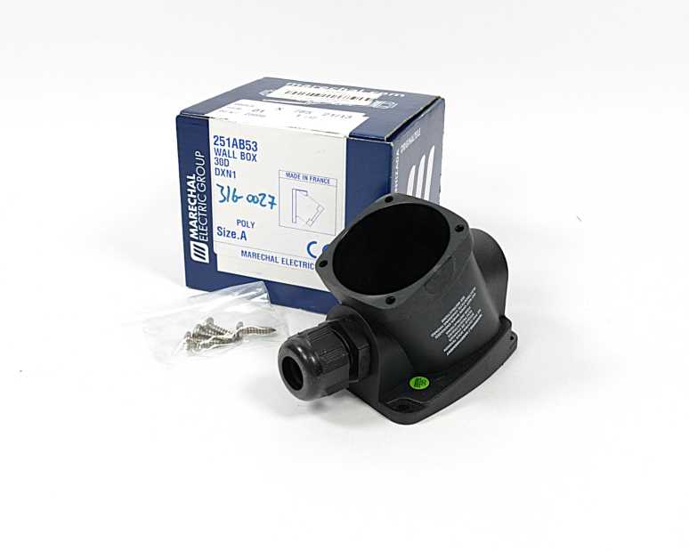 Marechal 251AB53 Wall Mounting Socket 30D, DXN1