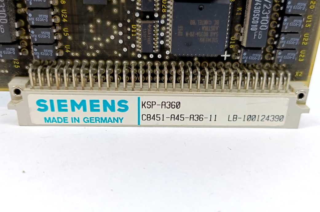 Siemens C8451-A45-A36-11 KSP-A360
