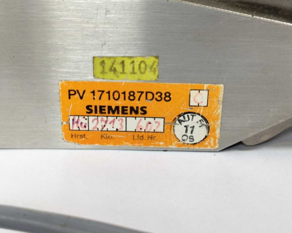 Siemens 1710187D38 Feeder