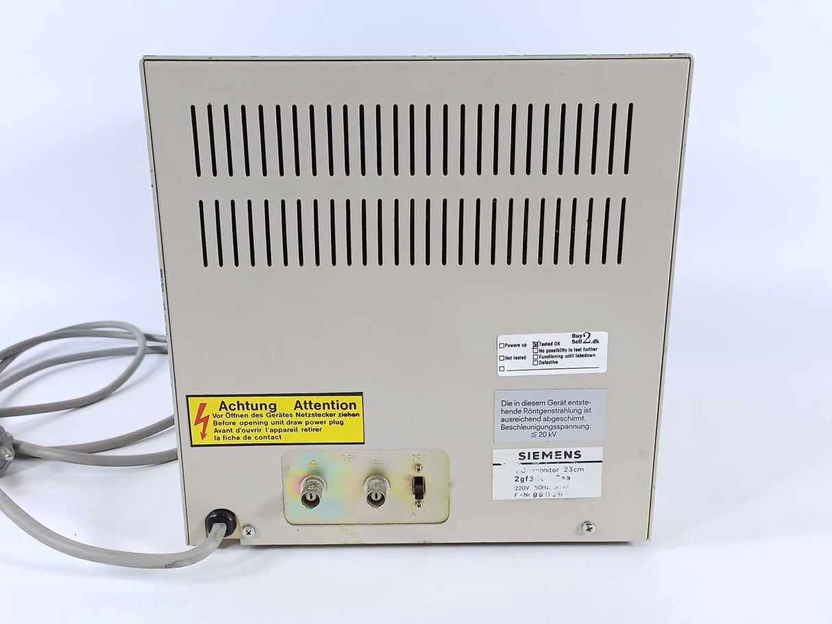 Siemens 2GF3004-8aa Videomonitor 23cm, 220V 50Hz