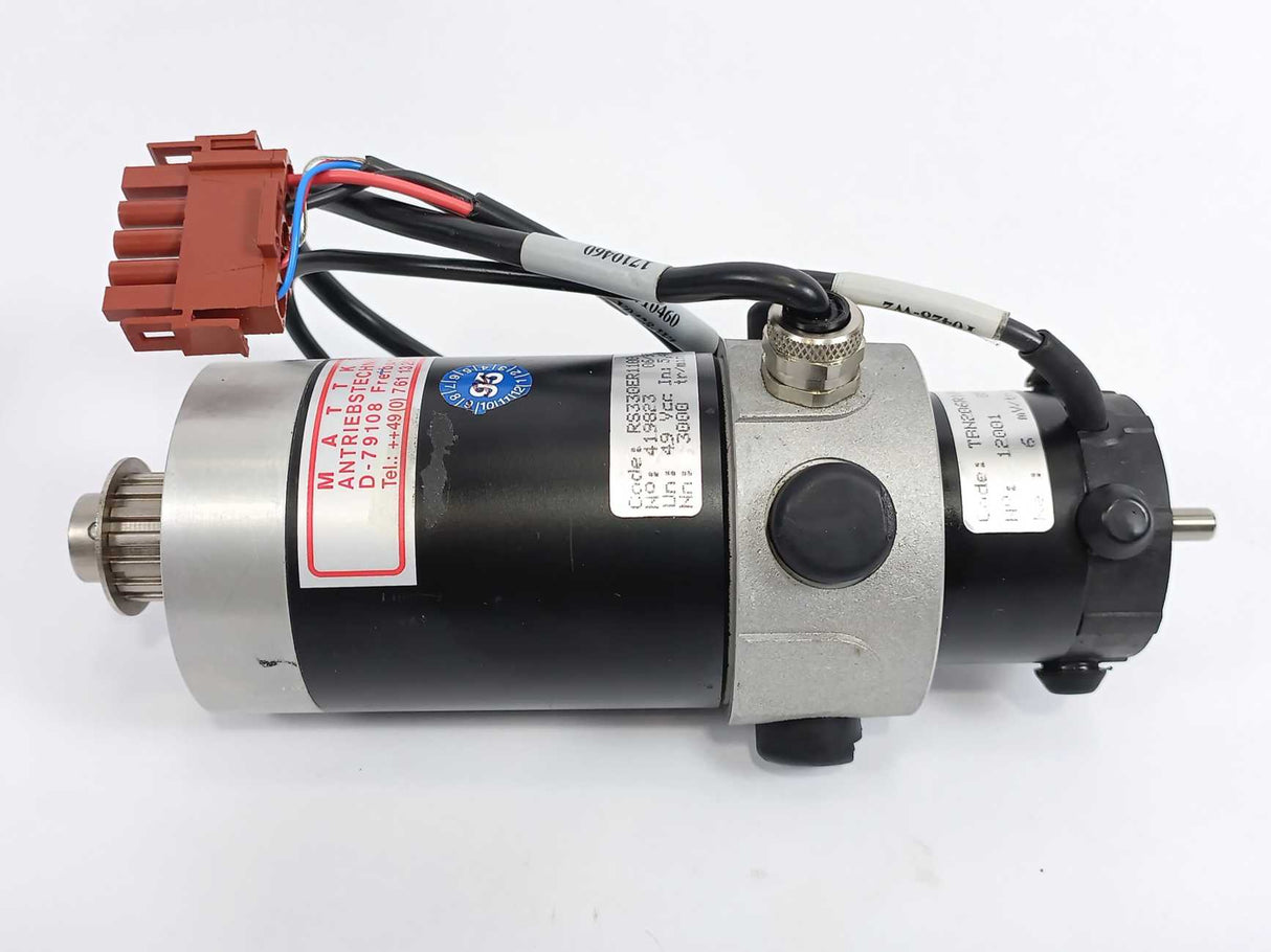 Mattke RS330ER1100 TBN206R1000 Servo Motor