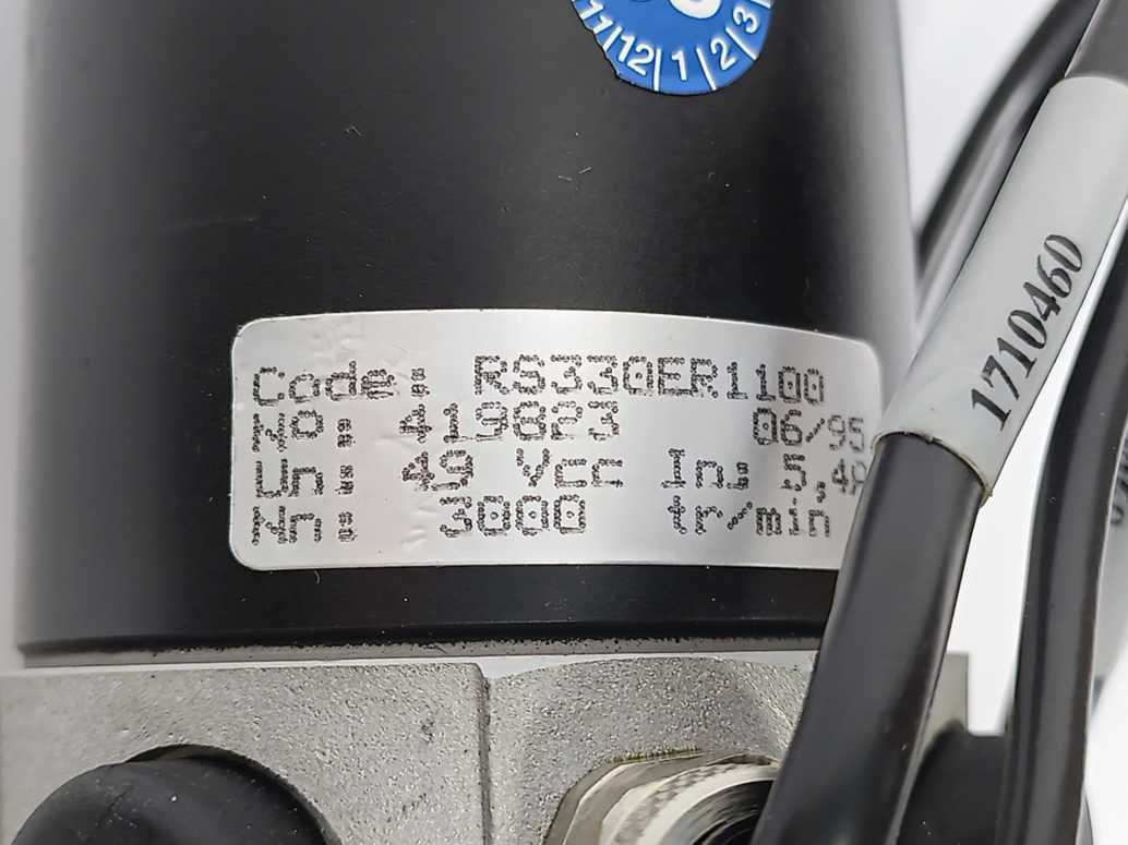 Mattke RS330ER1100 TBN206R1000 Servo Motor