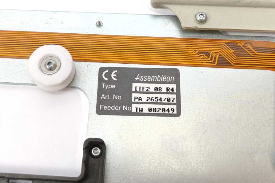 Assembleon ITF2 08 R4 PA 2654/07 Feeder
