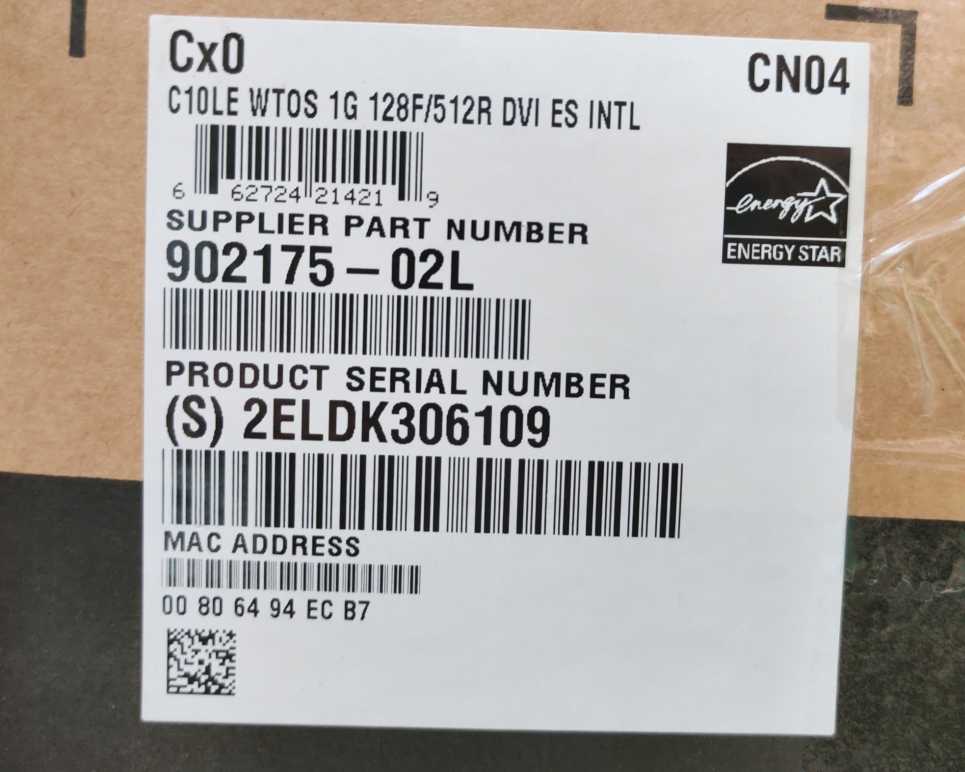 Wyse 902175-02L Wyse C10LE