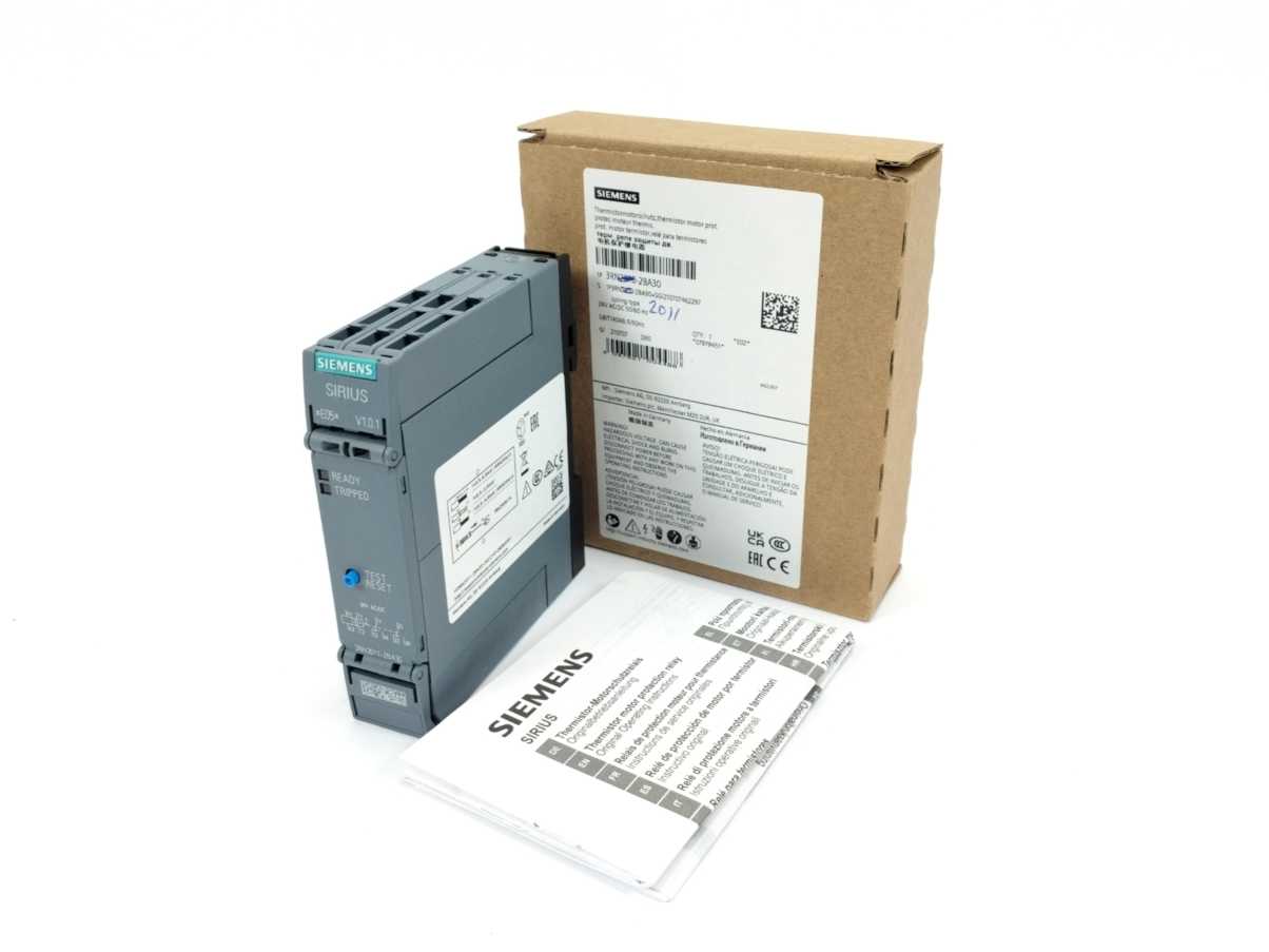 Siemens 3RN2011-2BA30 Thermistor Motor Protection