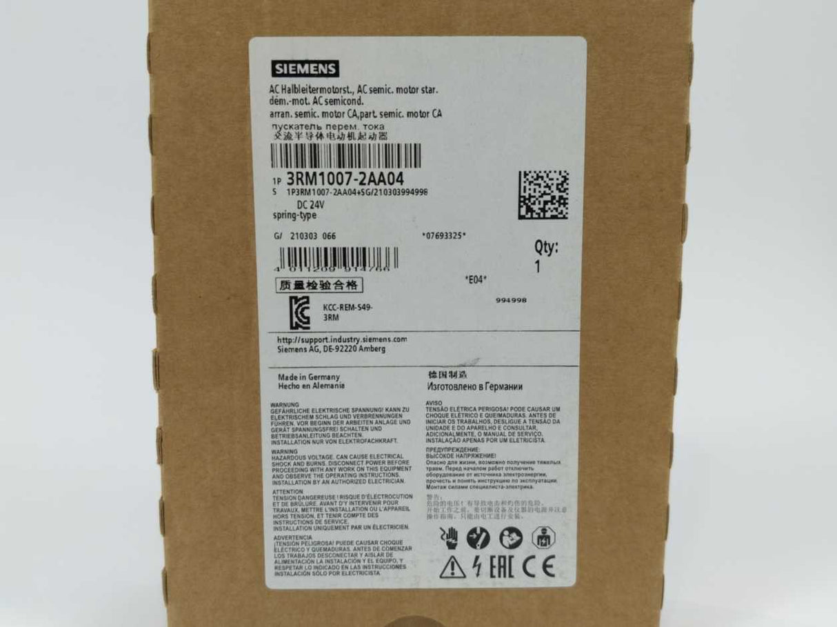 Siemens 3RM1007-2AA04 Direct starter