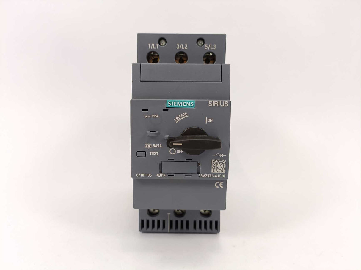 Siemens 3RV2331-4JC10 SIRIUS 3RV2 Motor Circuit Breaker