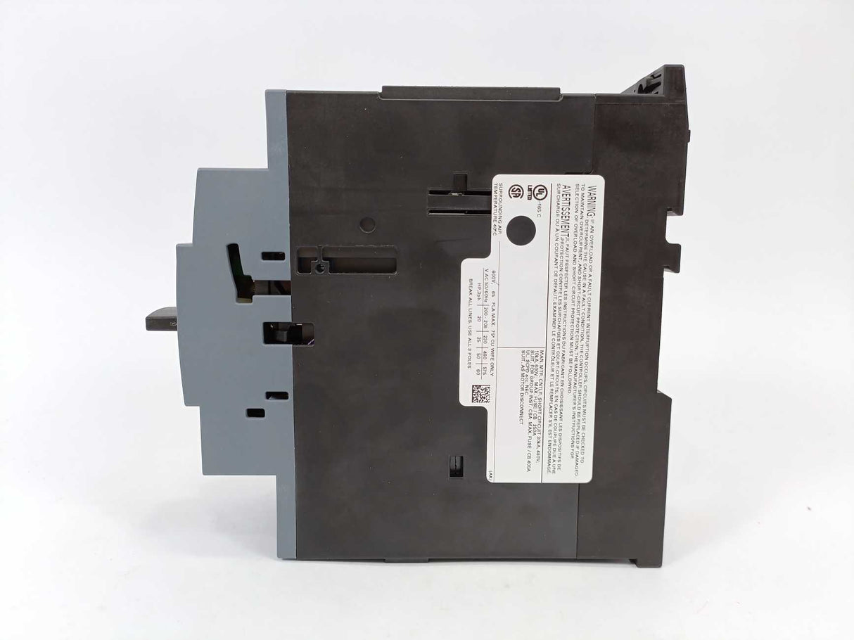 Siemens 3RV2331-4JC10 SIRIUS 3RV2 Motor Circuit Breaker