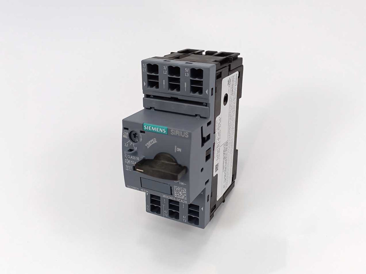 Siemens 3RV2411-1CA20 SIRIUS 3RV2 Motor Starter Protector