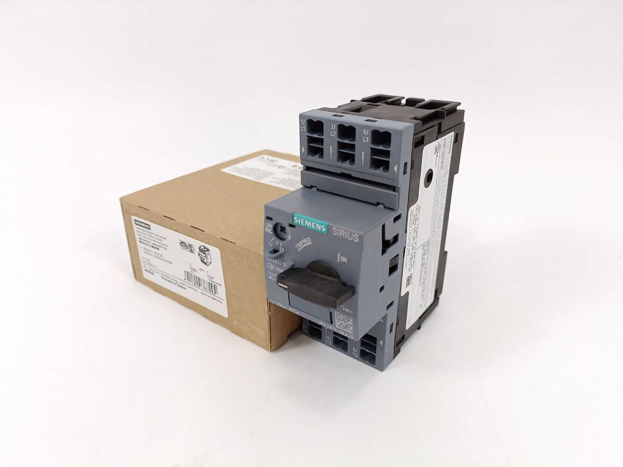 Siemens 3RV2411-0KA20 SIRIUS 3RV2 Motor Protection Circuit Breaker