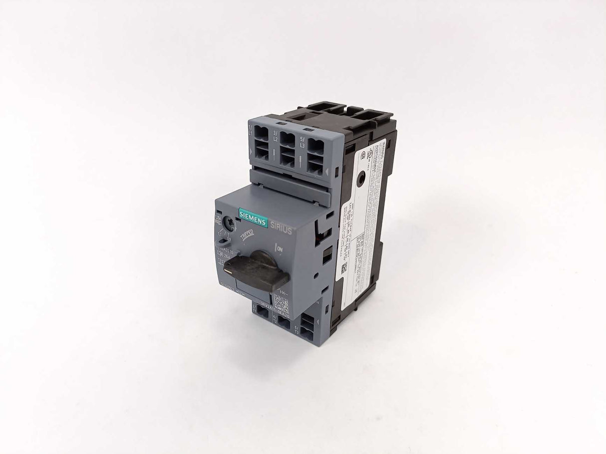 Siemens 3RV2411-0KA20 SIRIUS 3RV2 Motor Protection Circuit Breaker