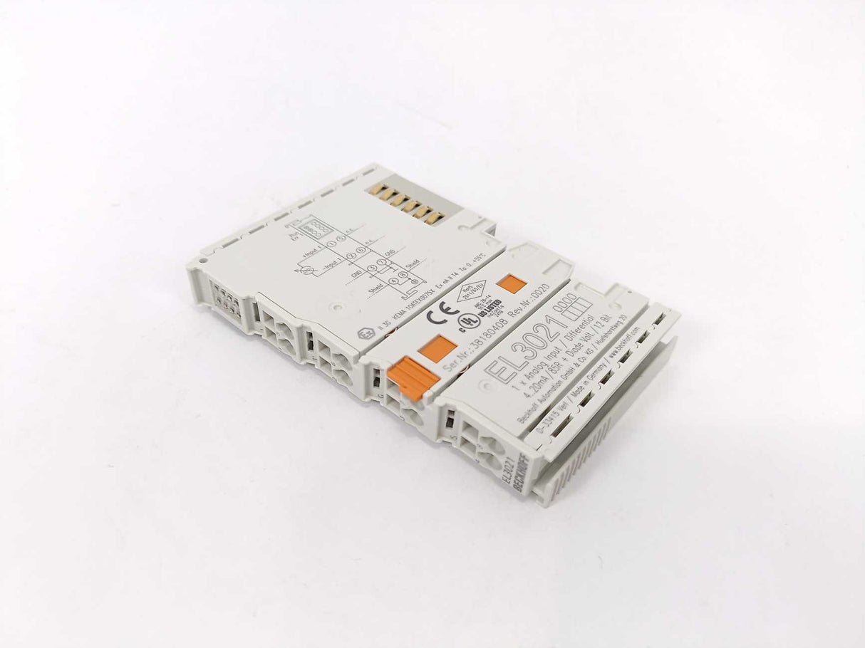 Beckhoff EL3021 1x Analog Input / Differential