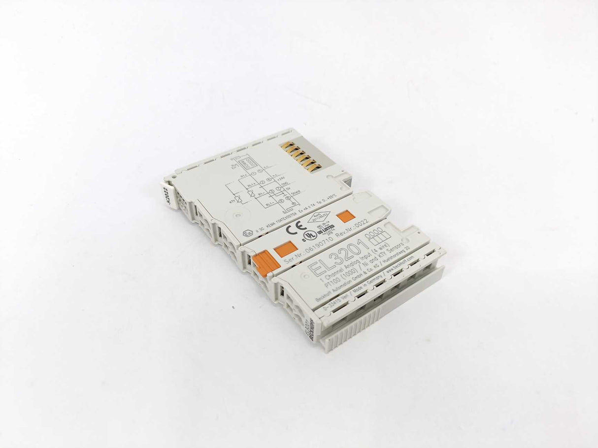 Beckhoff EL3201 1 CHannel Analog Input (4 wire)