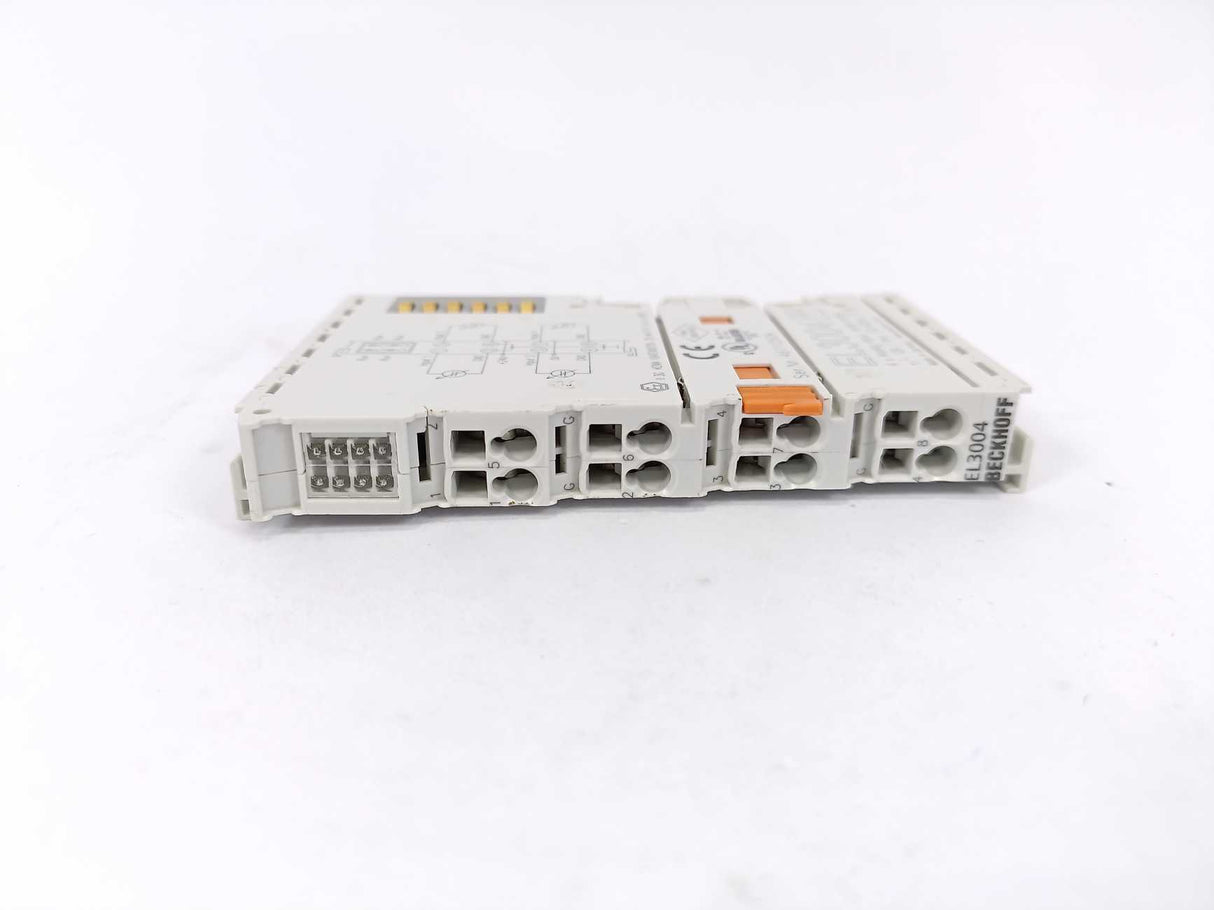 Beckhoff EL3004 4x Analog Input, Single ended +/- 10V / min. 130 k0hm, 12 Bit