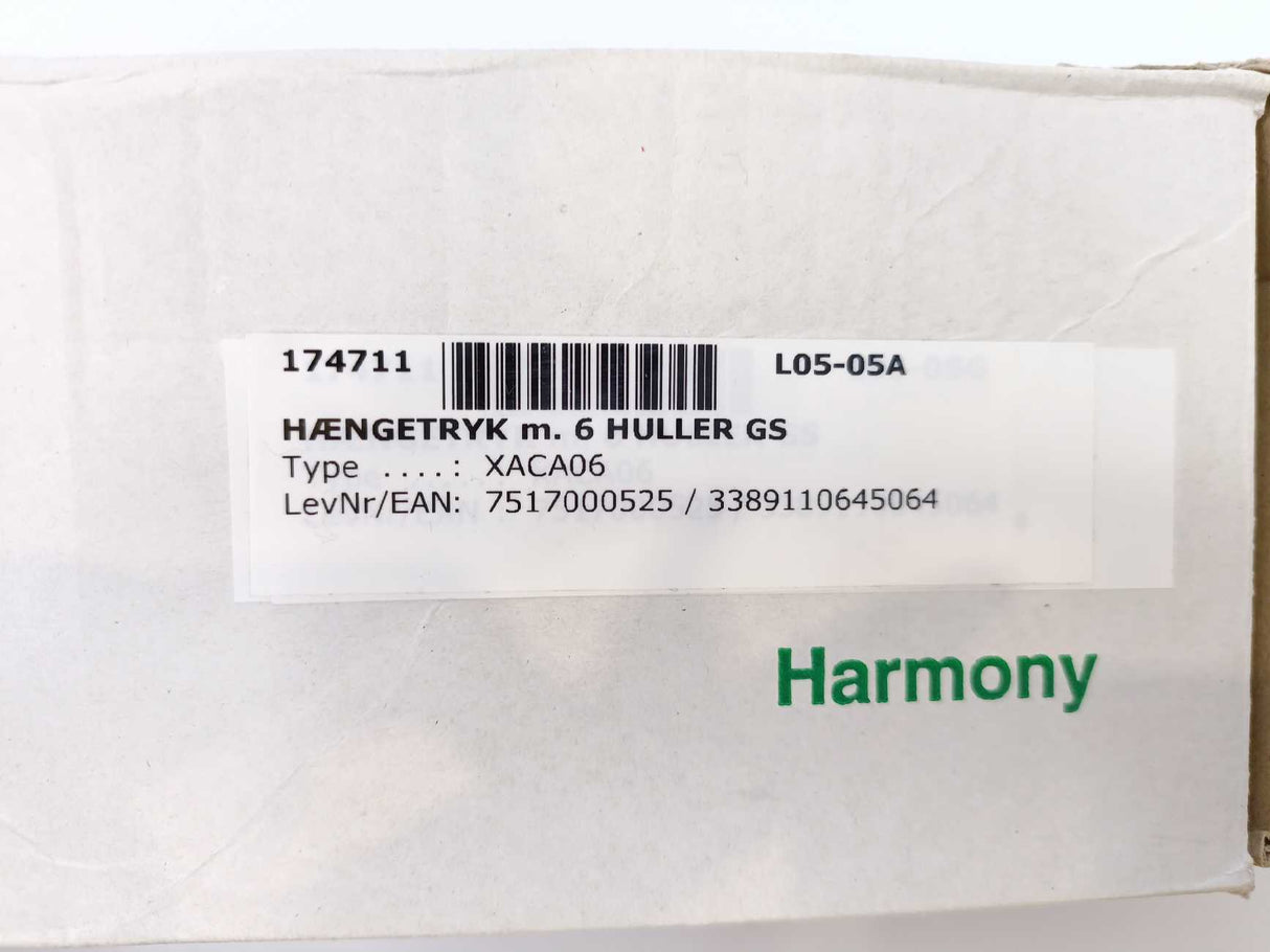 Schneider Electric XACA06 Pendant Control Station IP65