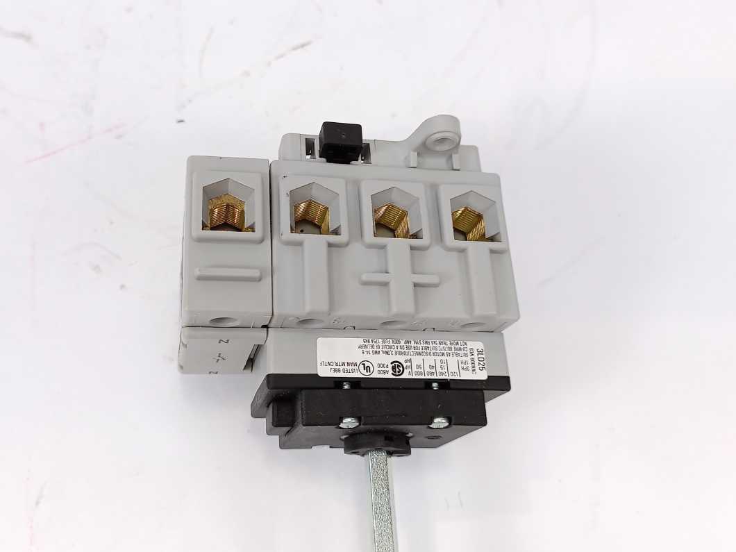 Siemens 3LD2514-1TL51 Switch Disconnector – 4-Pole, 63 A, IP65, Rotary Handle
