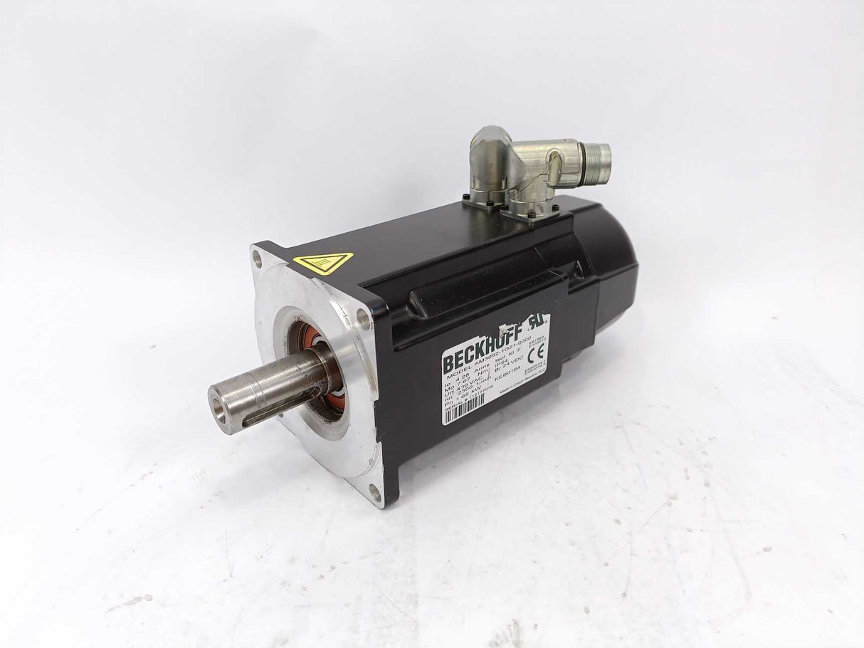 Beckhoff AM3052-1G21-0000 Servo Motor – 400 VAC, 2500 rpm, 1.65 kW