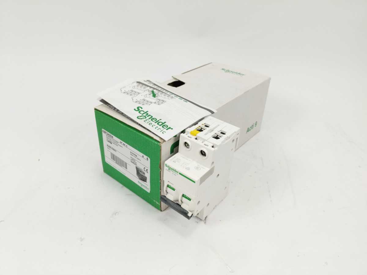 Schneider Electric A9F04204 Miniature Circuit Breaker C 4A, 6 pcs. Batch