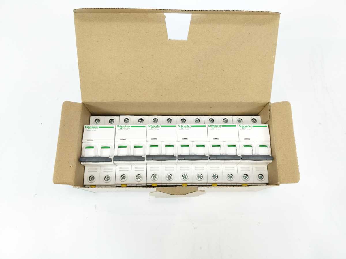 Schneider Electric A9F04204 Miniature Circuit Breaker C 4A, 6 pcs. Batch