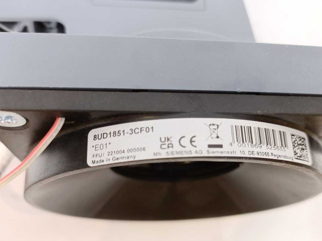 Siemens 8UD1851-3CF01 Handle with Masking Plate