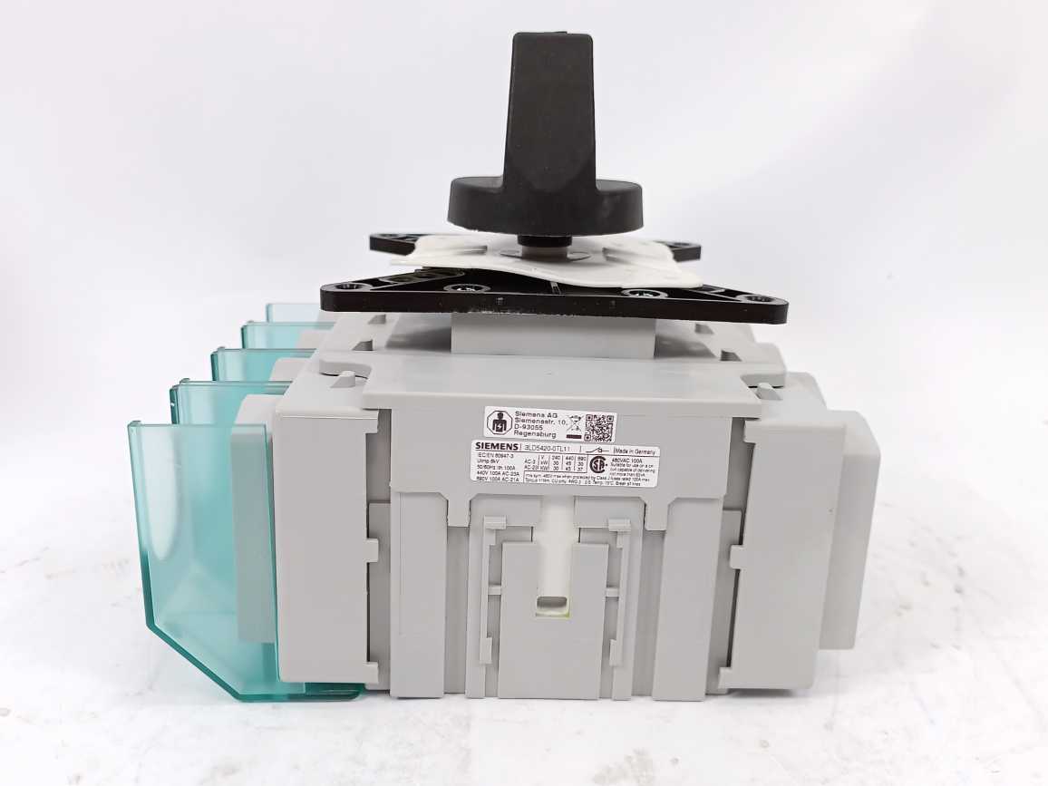 Siemens 3LD5420-0TL11 Switch Disconnector – 4-Pole, 100 A, IP65