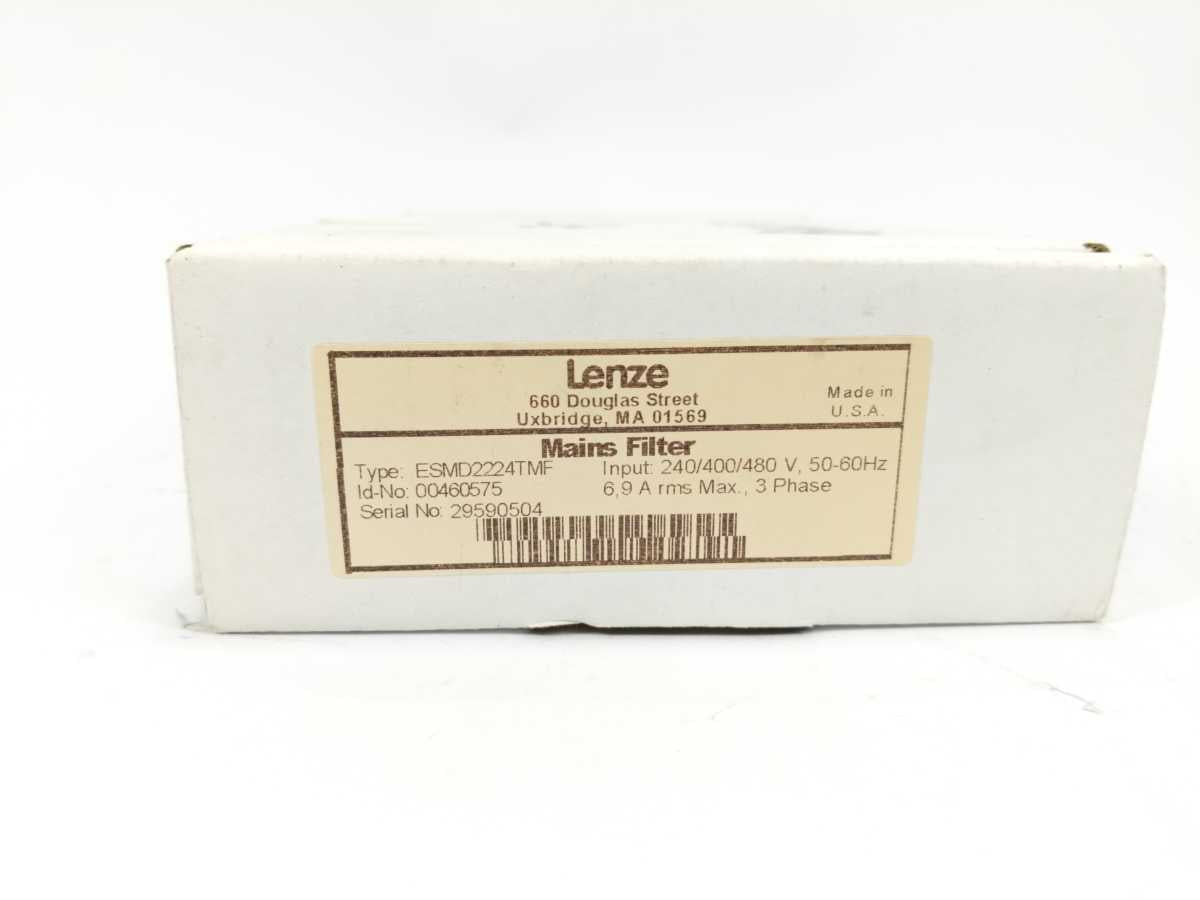 LENZE ESMD2224TMF EMC Filter - 6.4 A, 3-Phase, 400/480 V