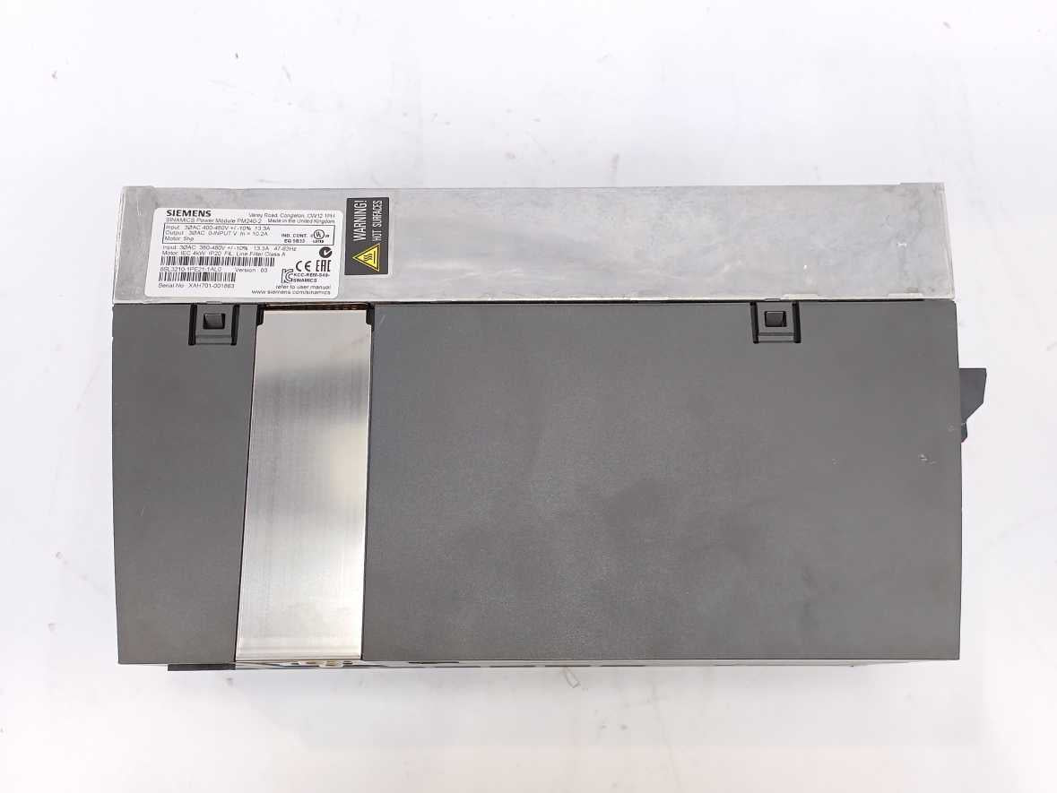 Siemens 6SL3210-1PE21-1AL0 SINAMICS Power Module PM240-2