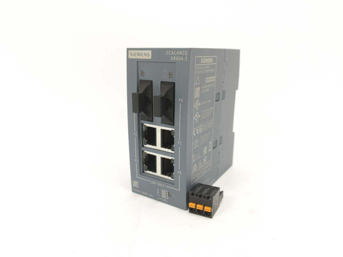 Siemens 6GK5004-2BD00-1AB2 SCALANCE XB004-2 Electrical Switch Module