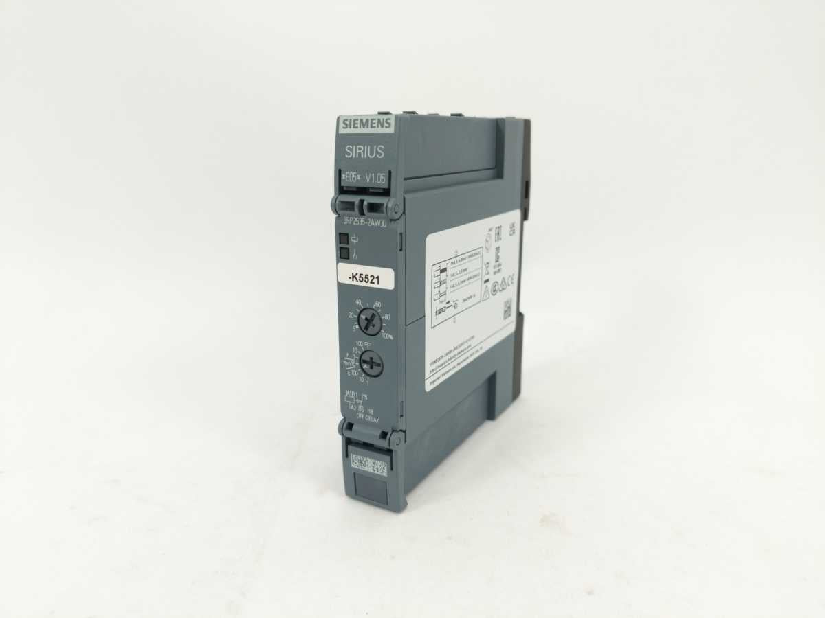 Siemens 3RP2535-2AW30 V1.05 SIRIUS Time Relay E05