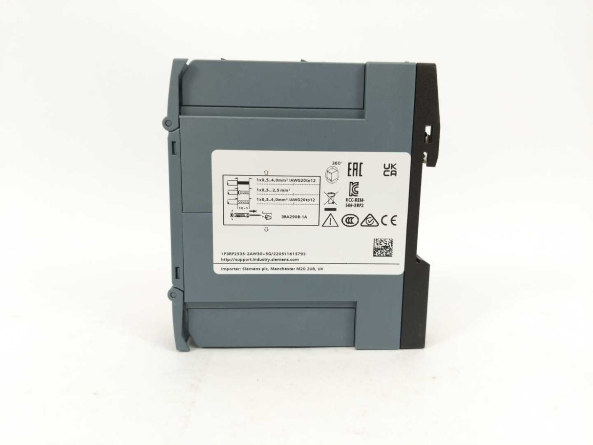 Siemens 3RP2535-2AW30 V1.05 SIRIUS Time Relay E05