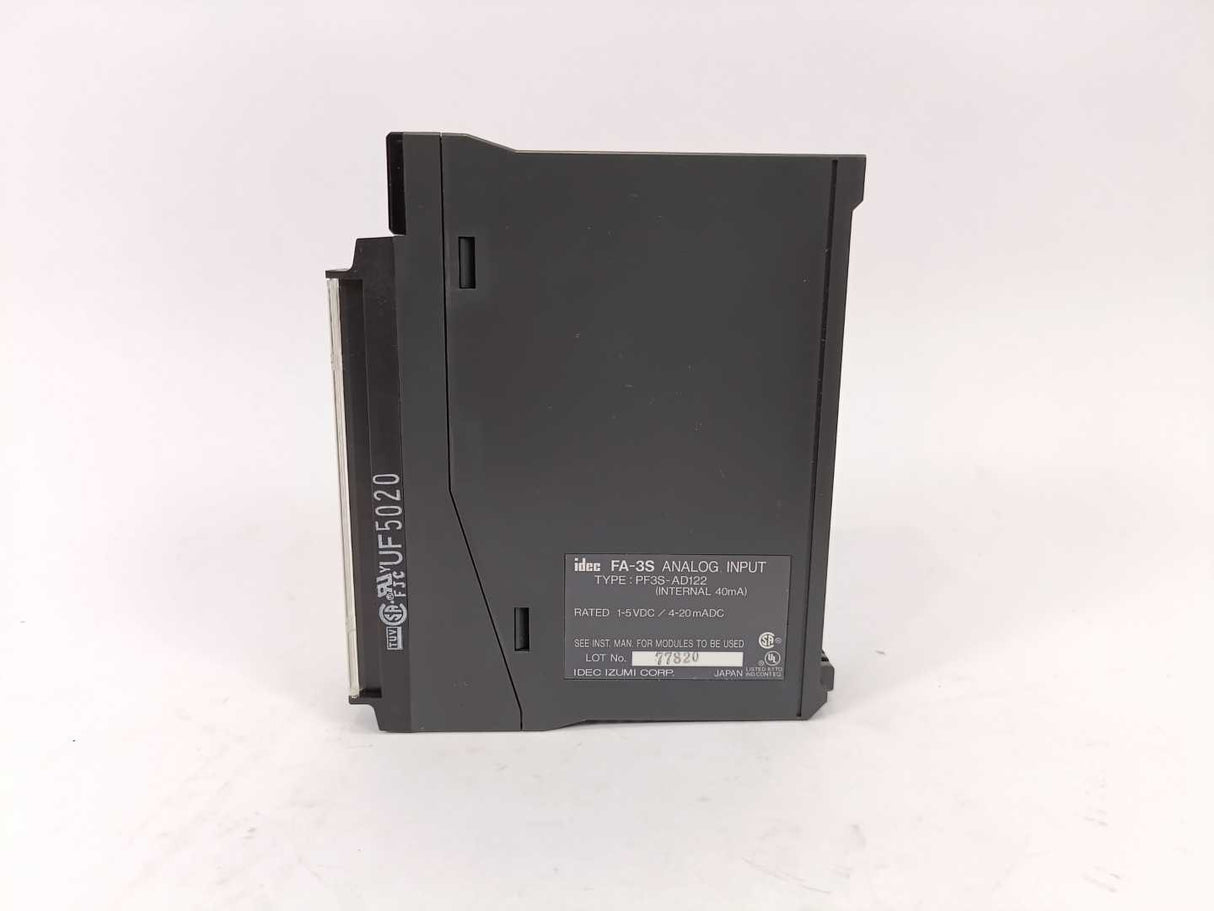 Idec PF3S-AD122 FA-3S Analog Input, 1-5VDC / 4-20 mADC