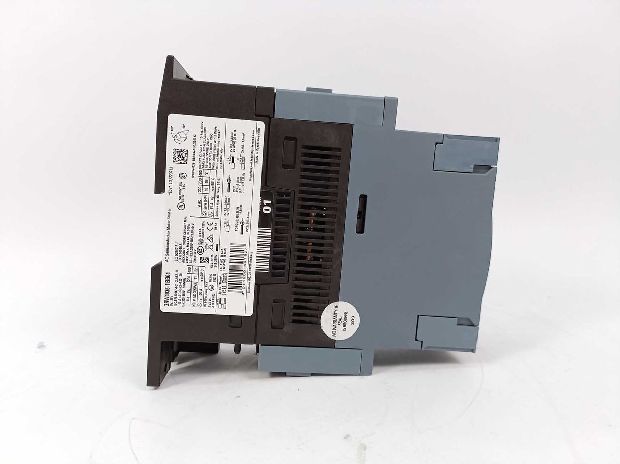 Siemens 3RW4036-1BB04 SIRIUS AC Soft Starter