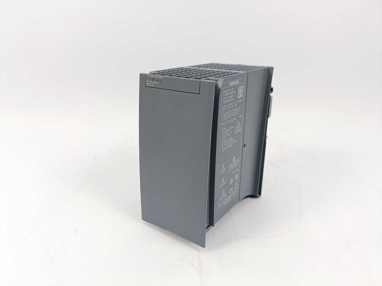 Siemens 6EP1333-4BA00 SIMATIC PM 1507 Regulated Power Supply